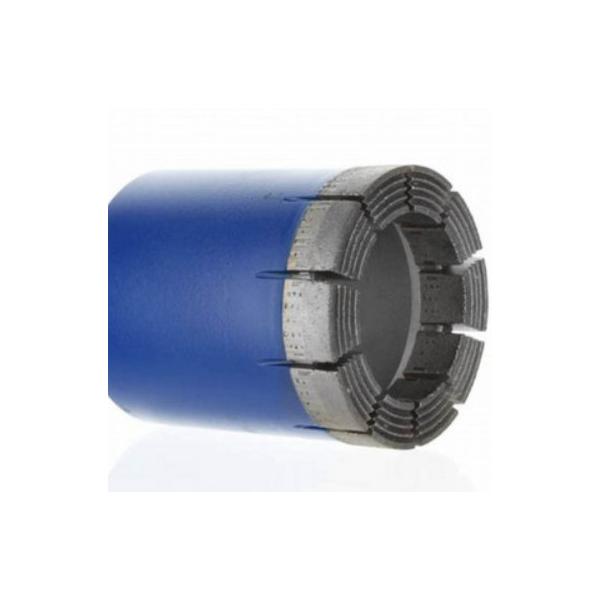 Conjunto de superficie con concha de diamantes para calibración precisa de agujeros de perforación