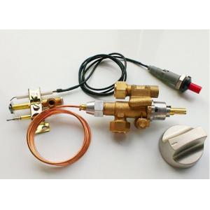 China Thermocouple Gas Safety Valve , Brass Gas Grill Safety Valve With Piezo / Battery wholesale