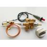 China Thermocouple Gas Safety Valve , Brass Gas Grill Safety Valve With Piezo / Battery wholesale