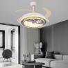 China Smart 42 Folding Ceiling Fan With Light ABS Blades Folding Blade Fan wholesale