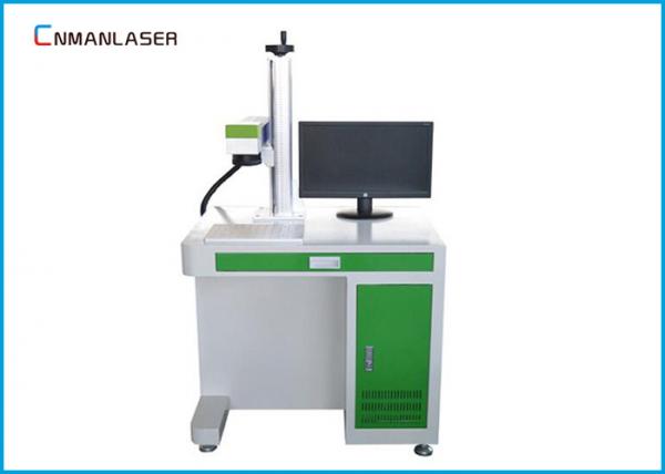 CO2 Air Cooling Desktop Laser Marking Machine 30w With Laptop Rotary Devices