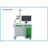 CO2 Air Cooling Desktop Laser Marking Machine 30w With Laptop Rotary Devices
