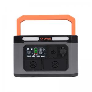 2000W 1000 Watt Lithium Ion Portable Power Station Camping Home Use