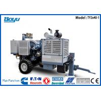 China 2 x 40KN Two Bundle Conductors Overhead Line Equipment , Cummins Engine Hydraulic Tensioner on sale