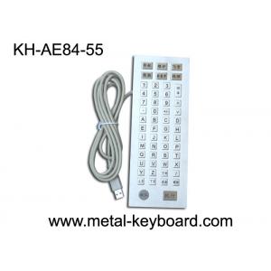 China Stainless steel 55 Keys customisable keyboard Metal PS / 2 , USB supplier