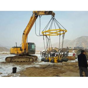 China Super Hydraulic Pile Breaker Cut Round Piles , Concrete Pile Cutting Machine supplier