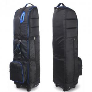 China Nylon Outdoor Sports Bag Golf Travel Bag With Name Card Holder / Wheels supplier