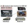 China Audi Q5 3G MMI video Android navigation box video interface , Car Navigation Box wholesale