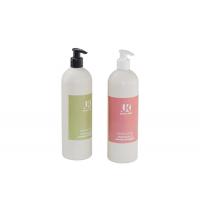 China 400ml Lotion Pump Bottle Biodegradable Cosmetic Containers For Shampoo Body Wash on sale