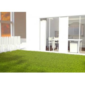 Size Customize Artificial Turf Grass Dark / Light Green For Landscaping