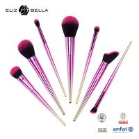 China 7 Pcs Makeup Brush Set Synthetic Hair With Plastic Handle OEM ODM Customized on sale