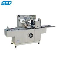 China Weight 500KG Chocolate Box Cellophane Packaging Machine 40 To 80 Packs Min Speed New-Type Double-Rotary Film Cutter on sale