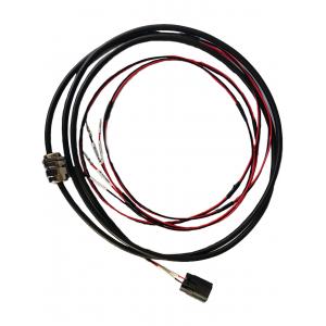 Black Teflon 4 Pin Temperature Data Collection Industrial Wire Harness 610mm With Nut UL