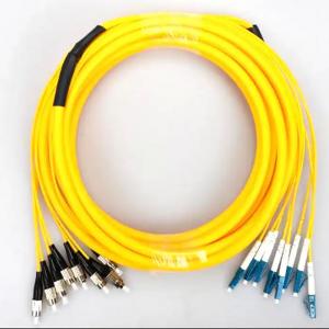 Indoor Branch Bunch Fiber Optic Jumper 12 Core 24 Core 48 Core With LC FC SC ST Connector