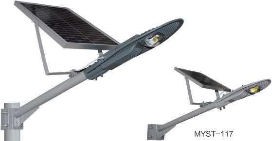 Intelligent Controller Solar Powered Led Street Light With Intensity Control