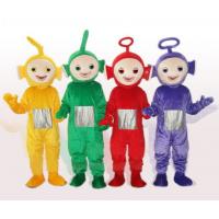Teletubby costume Mascot,Long Plush mascot character,Tele baby, telebaby Cartoon Character