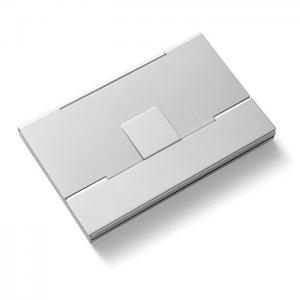 China Silver Anodizing 95*60mm Aluminum Rfid Credit Card Holder for 4~8cards supplier