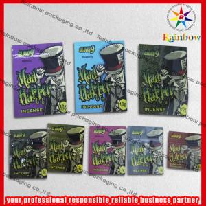 China Aluminum Foil Herbal Incense Zip Plastic Bags Recycled With Zipper supplier