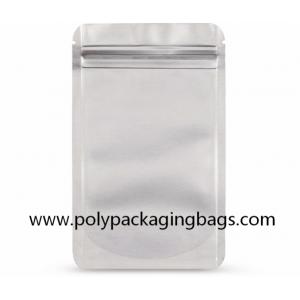 Resealable OPP Laminated Aluminum Foil Zipper Bag For Food Packaging