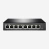 China Interruptor portuario 802.1Q VLAN SR-SG2008P del gigabit de la FCC UKCA PoE 8 del CE ROHS wholesale