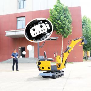 China Boom Swing digger Hydraulic Crawle Micro Excavator Machine ZM08 supplier