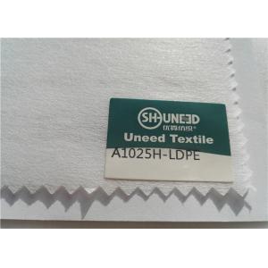 China 100% Polyester Chemical Bonded Interlining Non Woven Fabric With Scatter Coating supplier