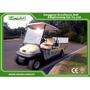 China 23km / H Or 45km / H Golf Cart Utility Vehicles With Cargo Box supplier