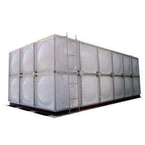 Industrial Above Ground Water Tank , UV Proof Rectangular Water Storage Tank