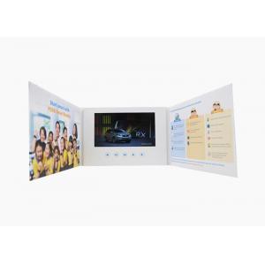 China Promotional Audio LCD Video Business Cards With Custom Memory Capacity supplier