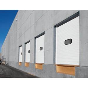 China Automatic Commercial Insulated Sectional Doors Overhead With Remote Control supplier