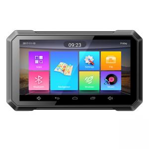 China RoHS MT6627 7 Inch GPS Navigation , 512M GPS Navigator For Bike Android 4.4 supplier