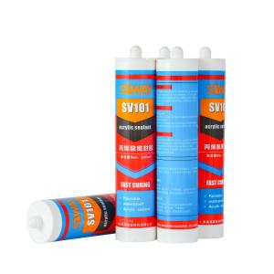 Acid Rtv Glue Acrylic Sealant Duct Silicone Sealant 300ml 12 Months Shelf Life