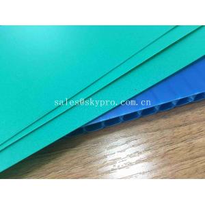 China Waterproof Flute Plastic PP Hollow Sheets Printed Sign Polypropylene Protection supplier