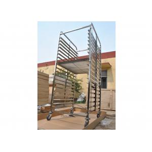 China Metal Bakery Cooling Stainless Steel Rack Trolley For Restaurant Kitchen Equipment supplier