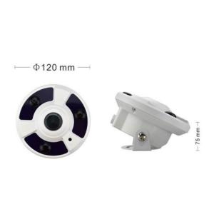 China 1080P HD 3pcs IRの配列Ledsを用いる360度のFisheye IPのカメラ supplier