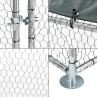 China CE Lockable Latch Walk In 4mx3m Chicken Run Kennel wholesale