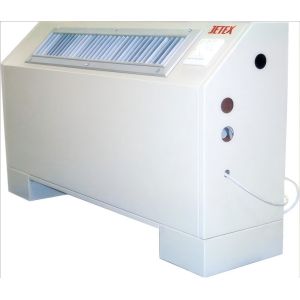 China Jetex Exposé Chiller vertical refroidi à l'eau Unités de ventilateur en bobine Unité de climatisation de pièce supplier