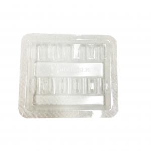 Clear PVC Medical Drug Plastic Blister Packaging Thermoformed Plastic Trays OEM