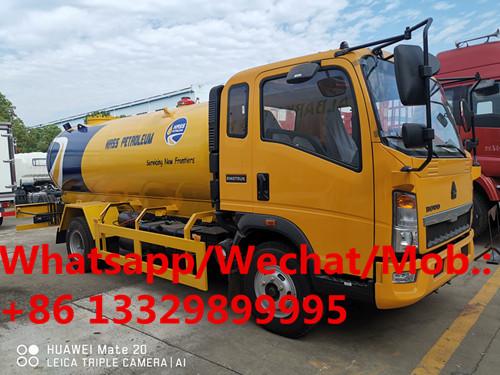 2020s factory sale best price HOWO 8,000Liters lpg gas filling truck for sale,