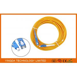 LC / SC CATV Fiber Optic Patch Cord Cable SM SX 15 Meter / Fiber Optic Assemblies