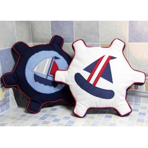 China Patchwork Personalized Fashion Gifts Cotton Navy / White Embroidered Patchwork Rudder supplier