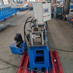China Hydraulic Automatically L / U Shaped  Roll Forming Machine PLC Control supplier