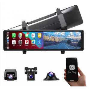 China AHD1080P Android Wireless Carplay Rear View Mirror DVR WIFI GPS 3 Cams supplier