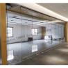 Office Movable Acoustic Glazed Panel Tempered Interior Glass Wall Partition