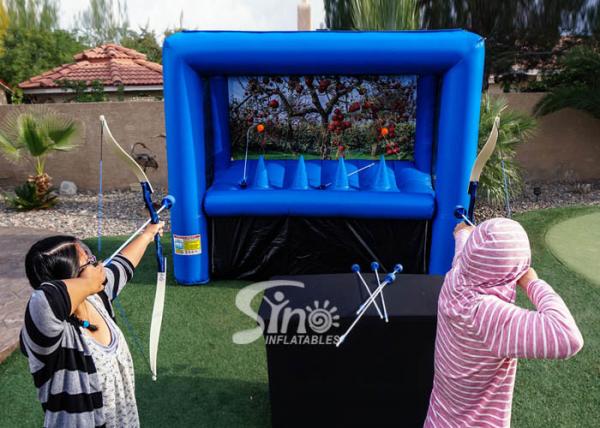 Kids N Adults Indoor Inflatable Archery Tag Game With Hover Balls For Archery