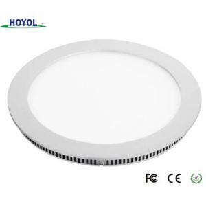 China Modern Large Dimmable Led Recessed Ceiling Lights / 18W Round Panel Lighting supplier