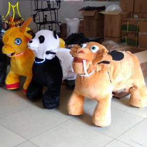 China Hansel  wholesales coin operated kiddie ride on animal christmas deer supplier