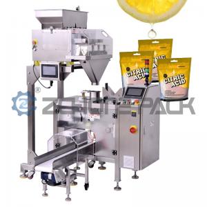 China Single Phase Mini Doypack Packaging Machine Lemon Acid Sachet Packing Machine supplier