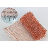 China 0.1mm * 0.4mm Flat Copper Wire Mesh on sale