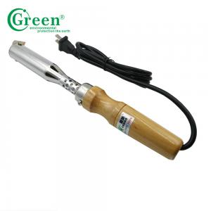 Wooden Handle Electric Soldering Iron , 200W Temperature Controlled Soldering Iron